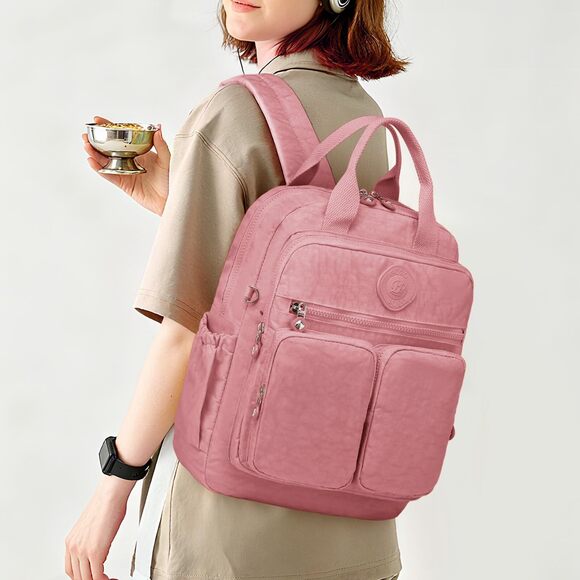 8069 Backpack Purse, Fashionable Mini Backpack Crossbody Bag, Small Daypack main image 4